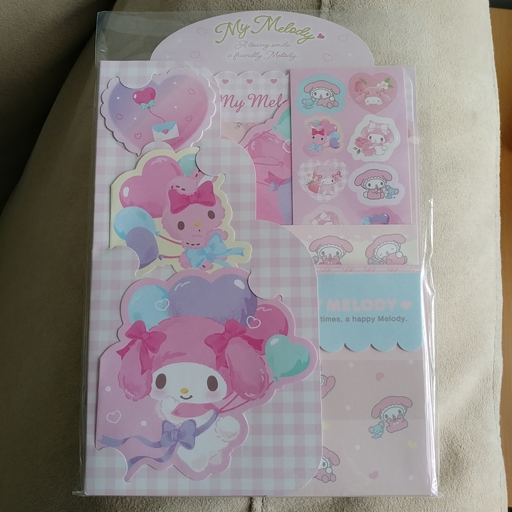 Sanrio My Melody letter set